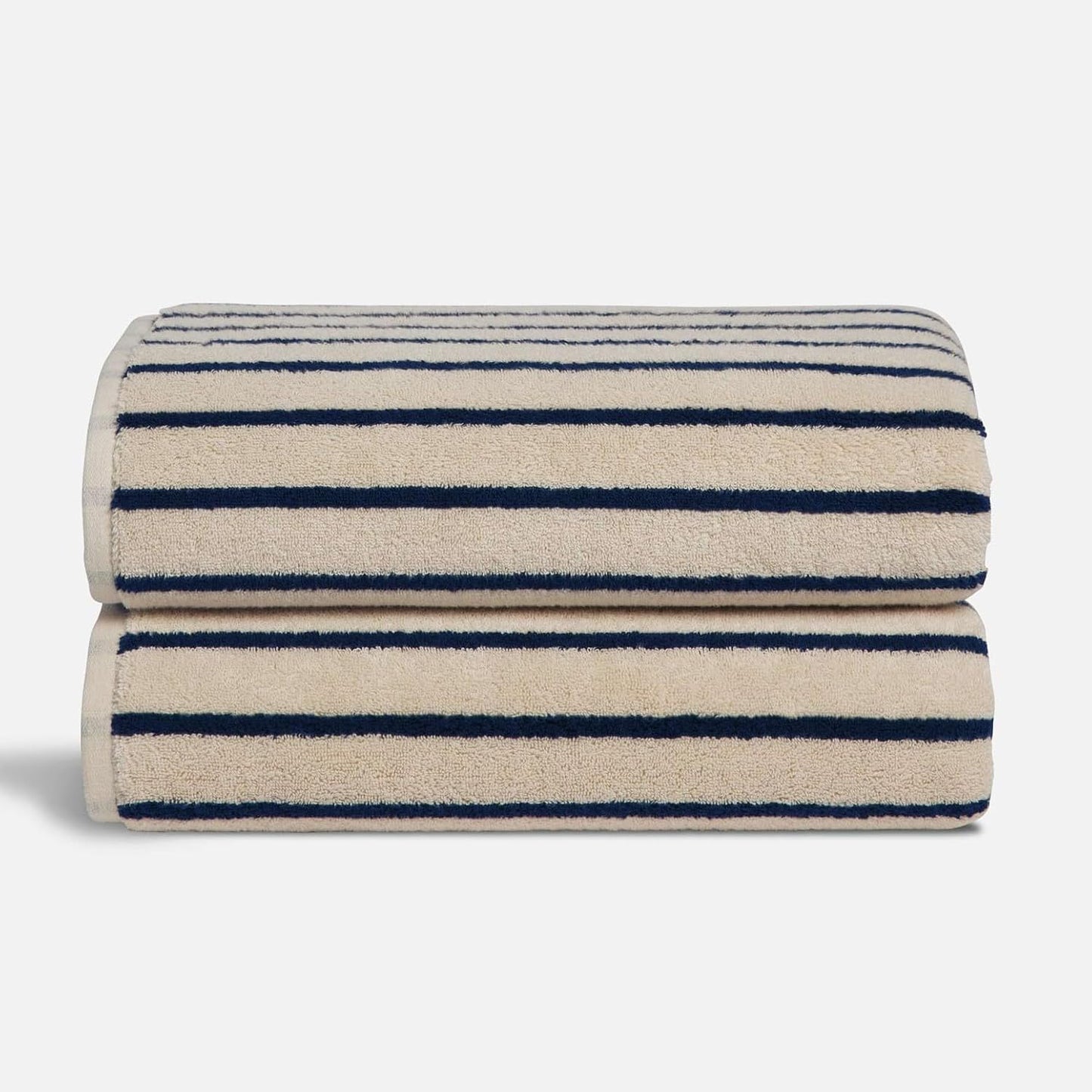 Brooklinen Super-Plush Turkish Cotton Bath Towel Set - Includes 4 Bath Towels Cotton, 820 GSM, Highly Absorbent, Machine Washable, Perfect for Home & Bathroom (Slate Grey)