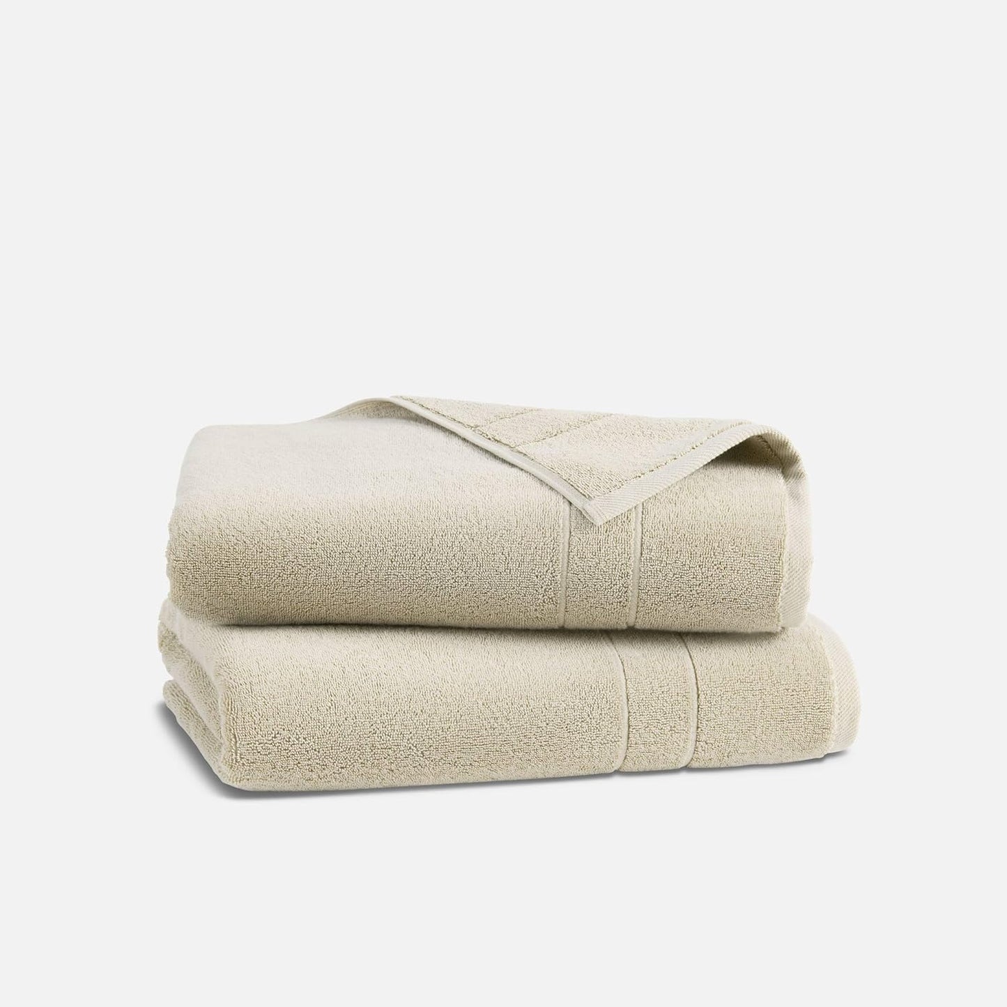 Brooklinen Super-Plush Turkish Cotton Bath Towel Set - Includes 4 Bath Towels Cotton, 820 GSM, Highly Absorbent, Machine Washable, Perfect for Home & Bathroom (Slate Grey)