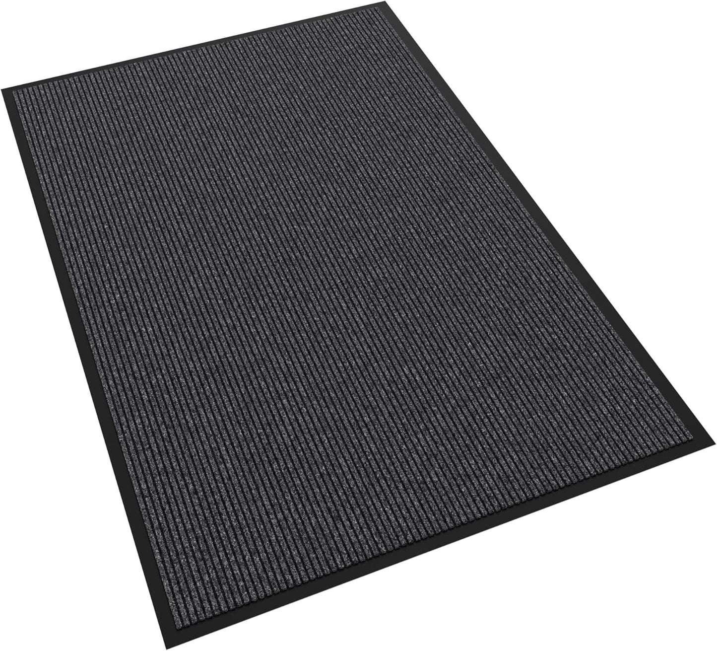 Front Door Mat, 72" x 48" Heavy Duty Indoor Outdoor Doormat, Non-Slip Welcome Mats for Entryway, Rubber Backing Low Profile Mats, Commercial Door Mats