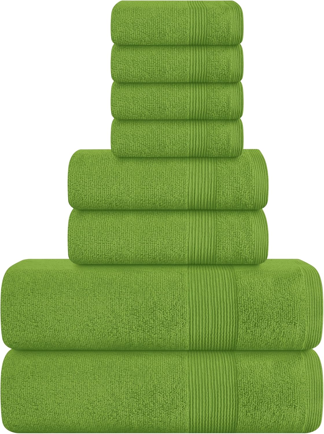 Belizzi Home 4 Pack Bath Towel Set 27x54, 100% Ring Spun Cotton, Ultra Soft Highly Absorbent Machine Washable Hotel Spa Quality Bath Towels for Bathroom, 4 Bath Towels Black