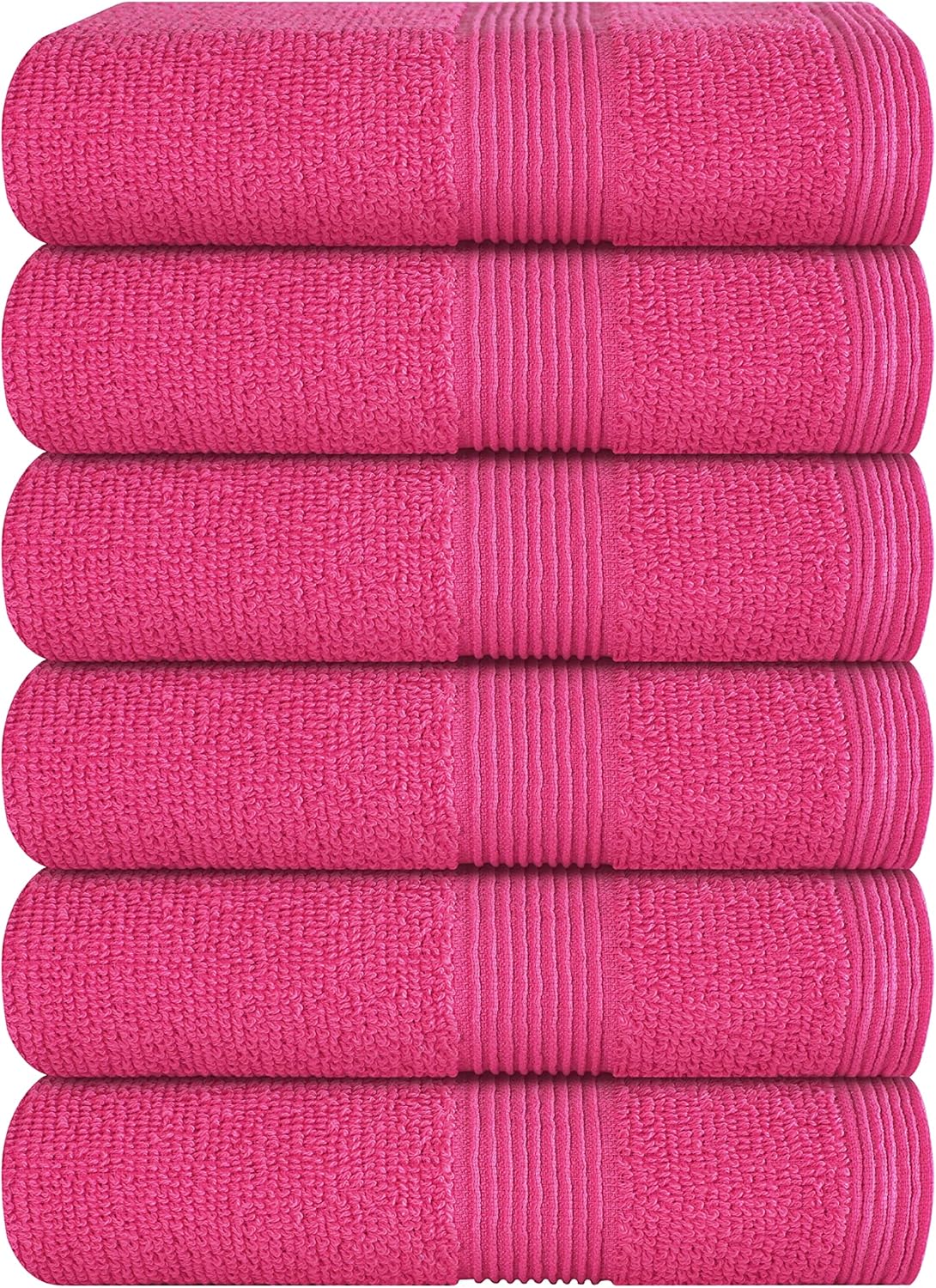 Belizzi Home 4 Pack Bath Towel Set 27x54, 100% Ring Spun Cotton, Ultra Soft Highly Absorbent Machine Washable Hotel Spa Quality Bath Towels for Bathroom, 4 Bath Towels Black