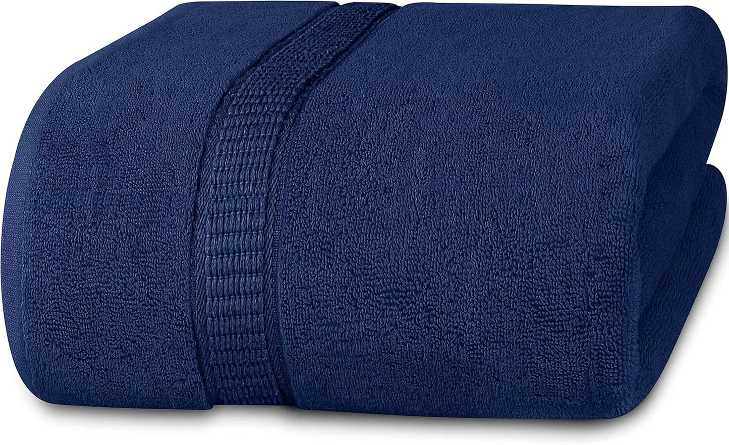 Utopia Towels Luxurious Jumbo Bath Sheet 2 Piece, 600 GSM, 35 by 70 Inches, 100% Ring Spun Cotton, Highly Absorbent and Quick Dry Extra Large Bath Towel, Super Soft Towel, Grey
