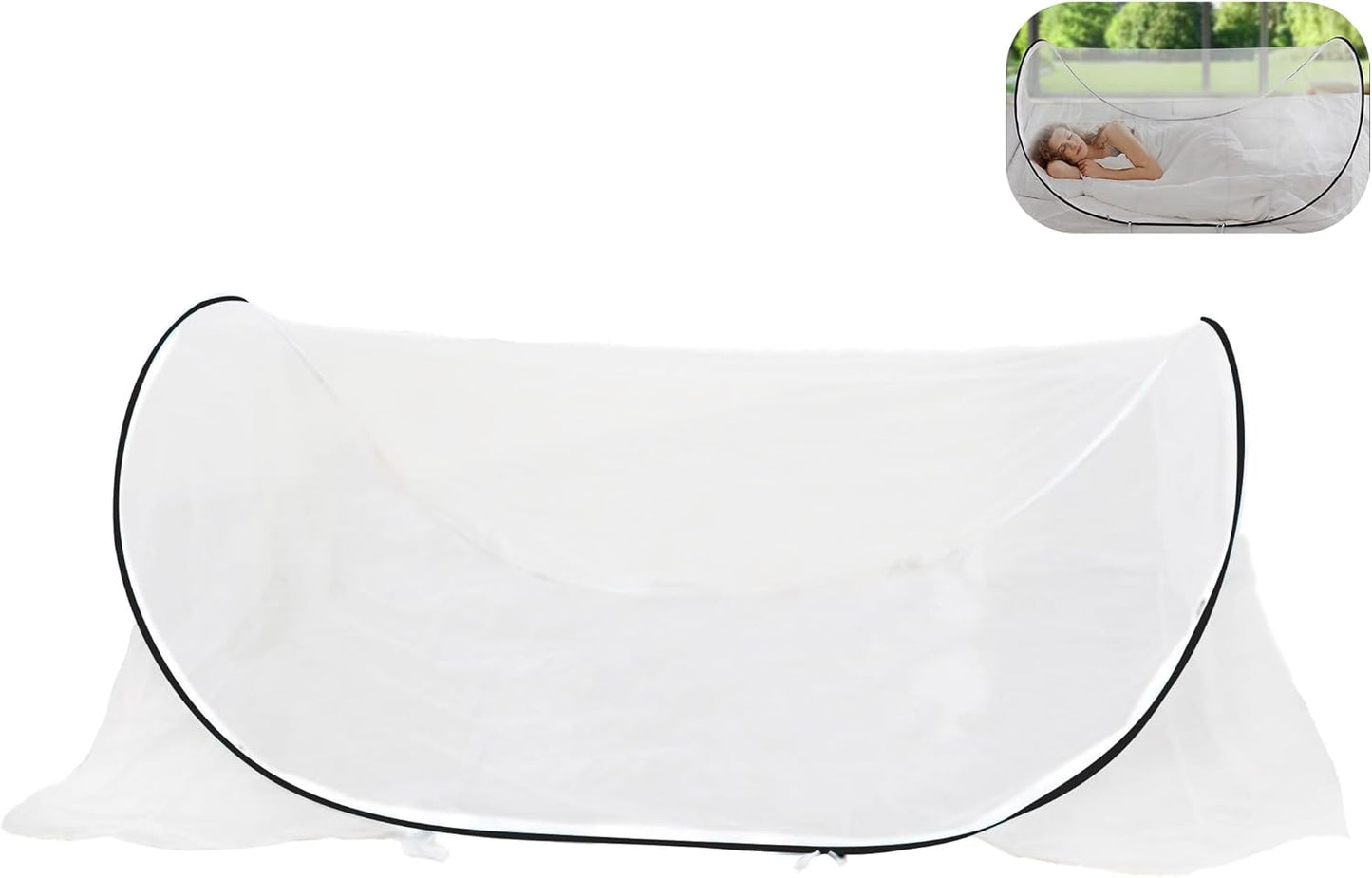 78 * 32 * 22 Inch Large Up Mosquito Tent, Portable Foldable Mosquito Net, Camping Mosquito Net with Net Bottom, for Bed Camping Travel Patio (Blue)