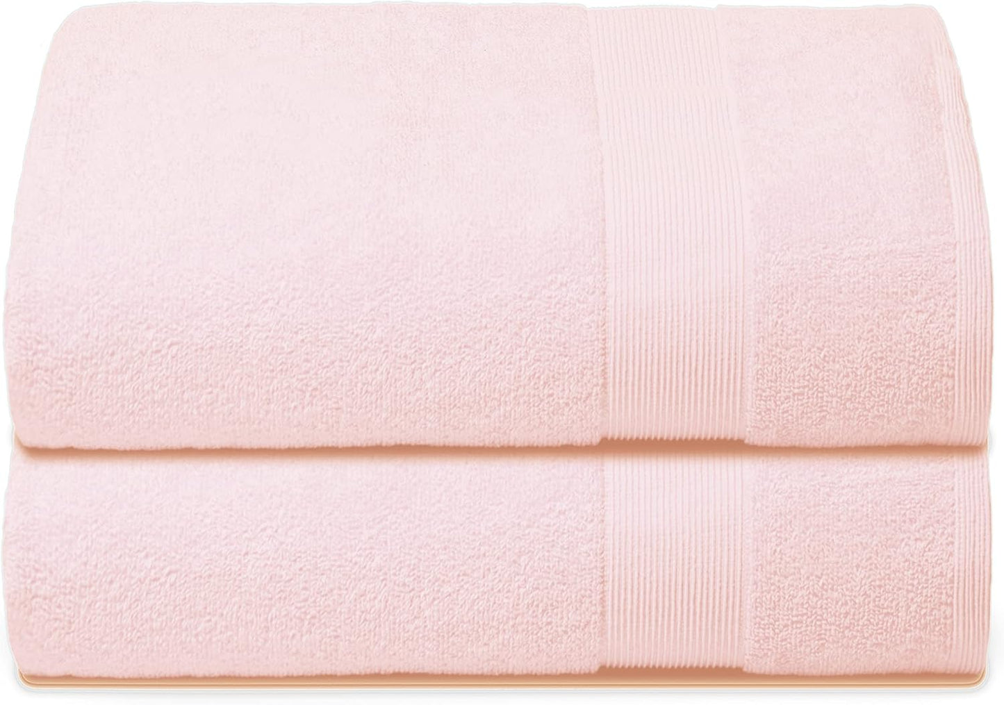 Belizzi Home 4 Pack Bath Towel Set 27x54, 100% Ring Spun Cotton, Ultra Soft Highly Absorbent Machine Washable Hotel Spa Quality Bath Towels for Bathroom, 4 Bath Towels Black