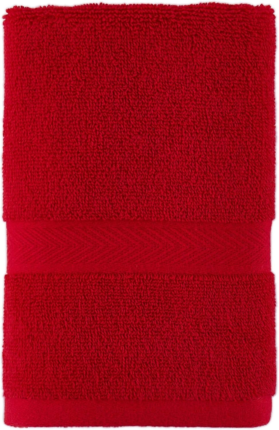 Tommy Hilfiger Modern American Solid Bath Towel, 30 X 54 Inches, 100% Cotton 574 GSM (Steel Grey)