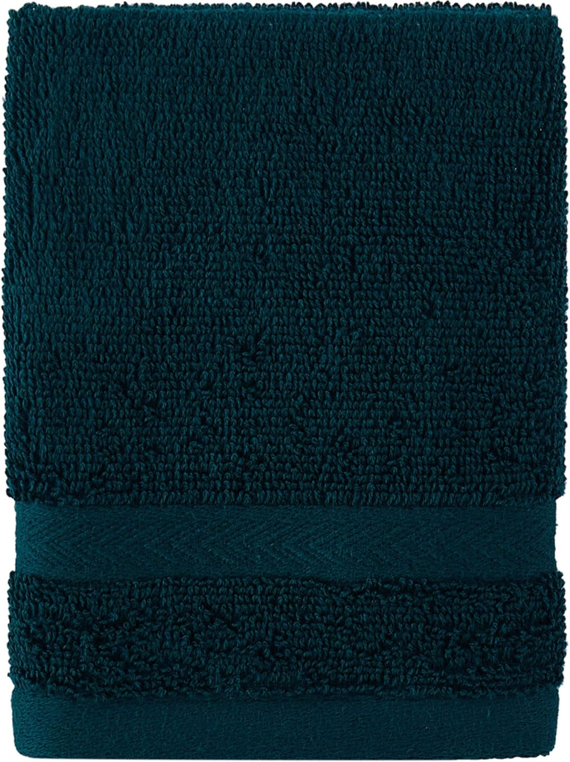 Tommy Hilfiger Modern American Solid Bath Towel, 30 X 54 Inches, 100% Cotton 574 GSM (Steel Grey)