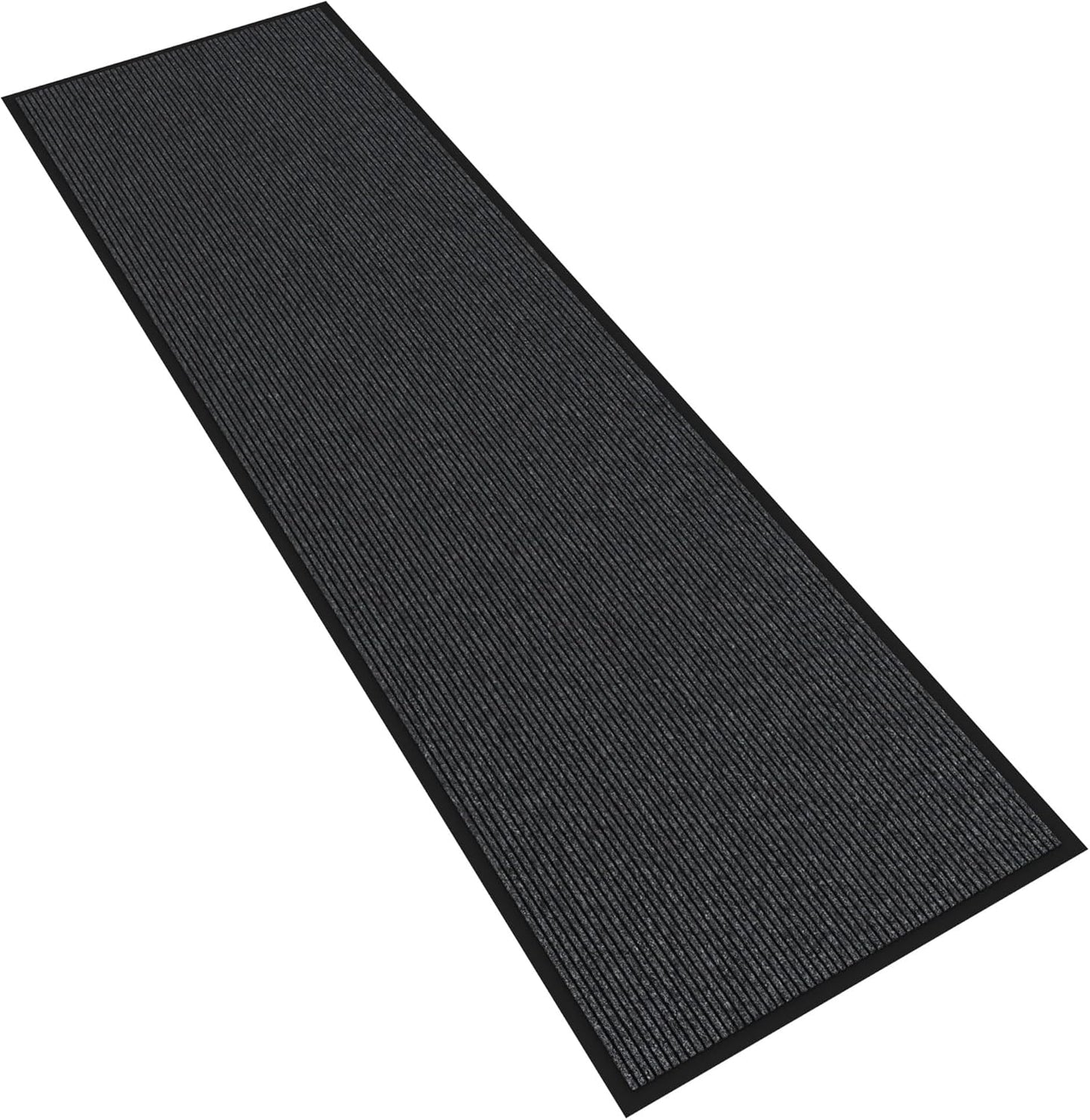 Front Door Mat, 72" x 48" Heavy Duty Indoor Outdoor Doormat, Non-Slip Welcome Mats for Entryway, Rubber Backing Low Profile Mats, Commercial Door Mats