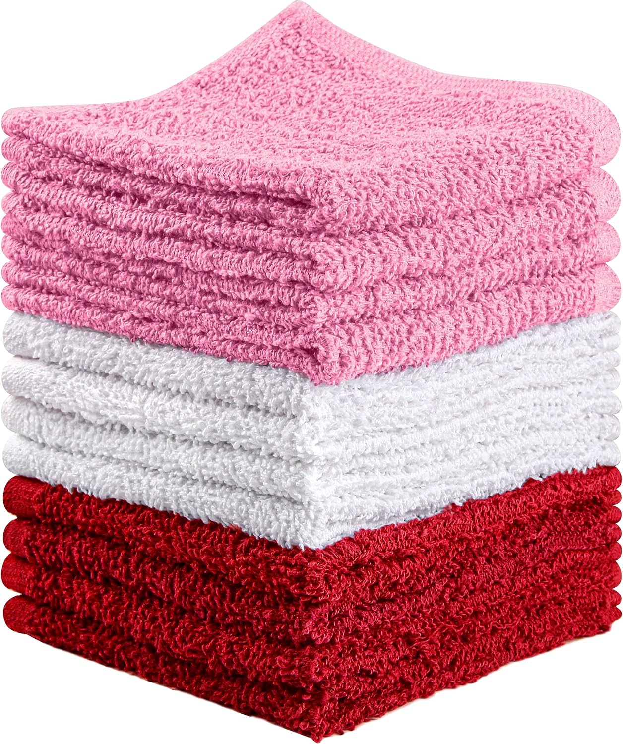Towel and Linen Mart 100% Cotton 6 Pack Bath Towel Set, Quick Dry, Super Absorbent, Light Weight, Soft, (27 x 54 Pack of 6) Beige, White, Grey, Sky Blue, SAGE Green, Navy