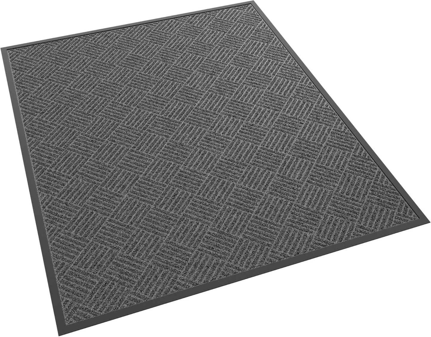 Front Door Mat, 72" x 48" Heavy Duty Indoor Outdoor Doormat, Non-Slip Welcome Mats for Entryway, Rubber Backing Low Profile Mats, Commercial Door Mats
