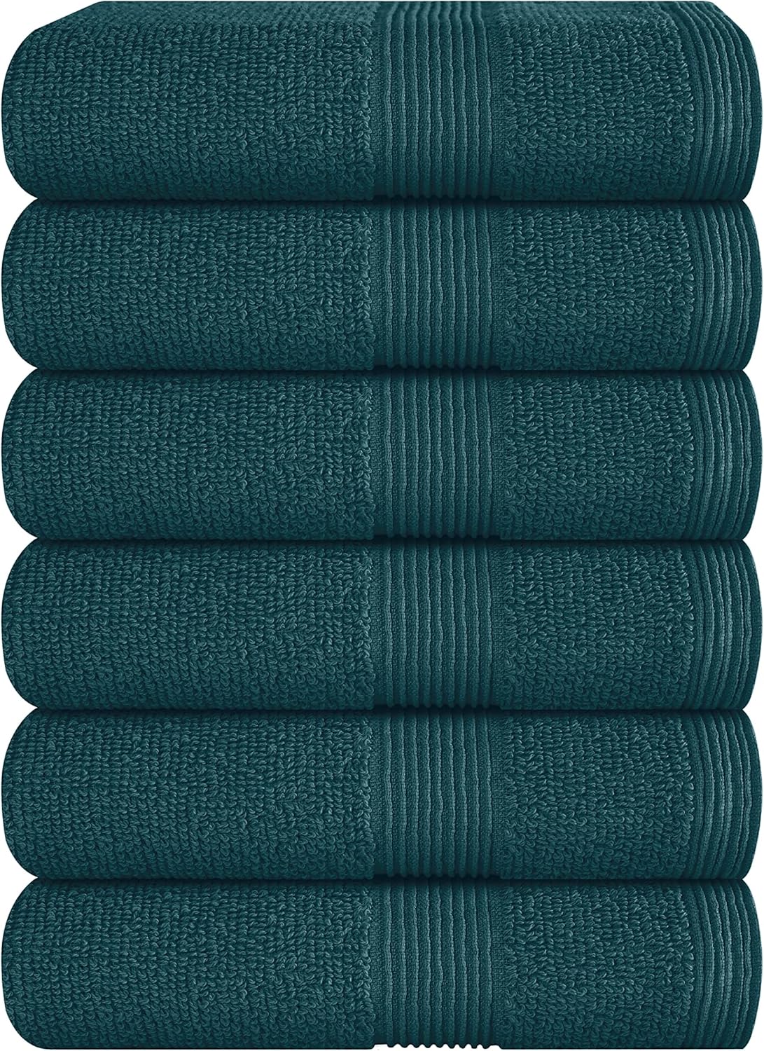 Belizzi Home 4 Pack Bath Towel Set 27x54, 100% Ring Spun Cotton, Ultra Soft Highly Absorbent Machine Washable Hotel Spa Quality Bath Towels for Bathroom, 4 Bath Towels Black